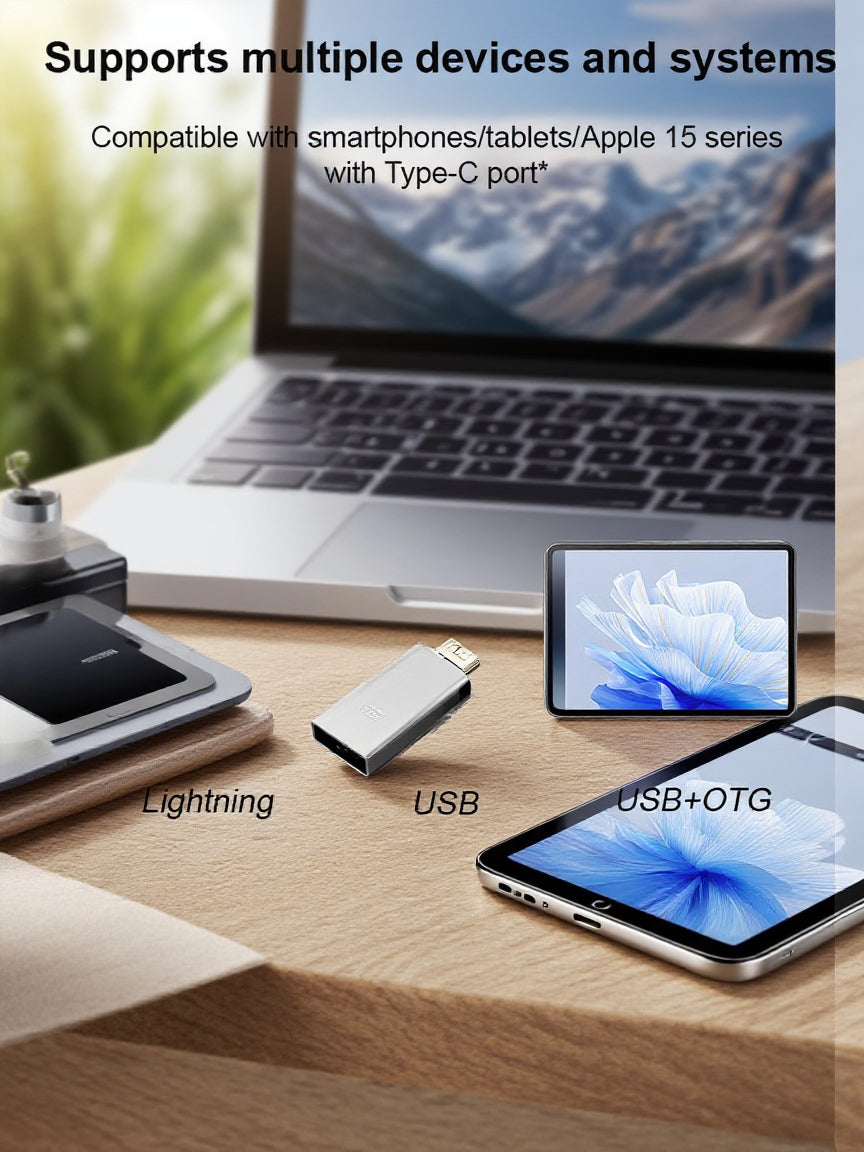Multi-Use Metal USB Flash Drive