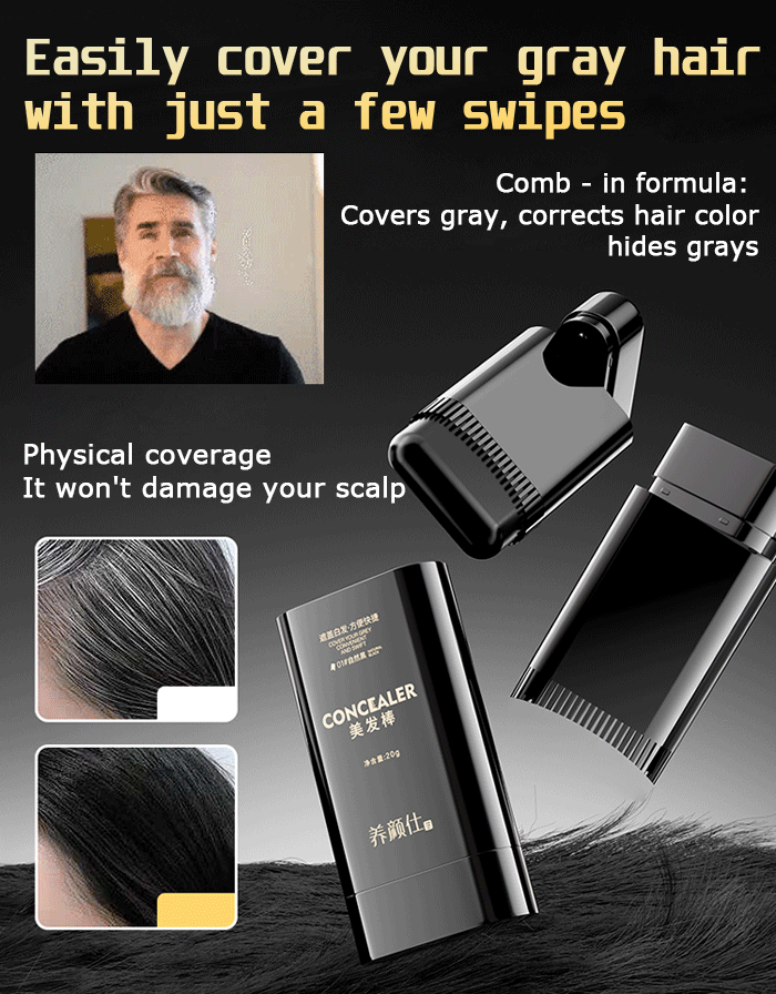 48HR Lock-In Color Stick: No-Smudge Waterproof & Sweatproof Hair Dye