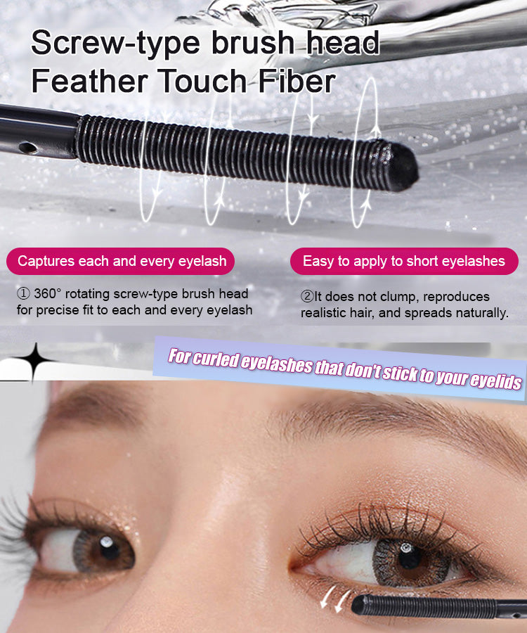 Small steel tube mascara