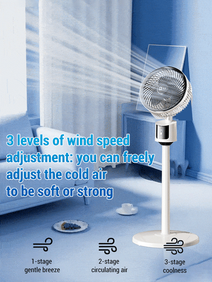 Ultra-quiet and energy-saving cool air conditioner fan