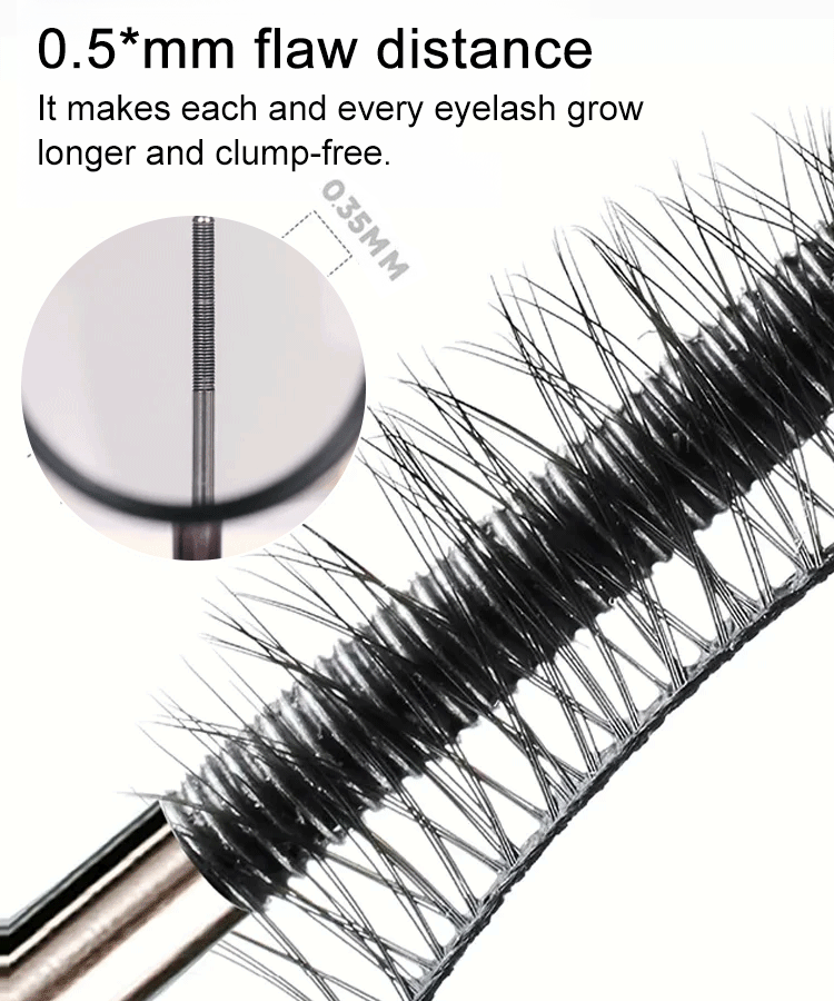 Small steel tube mascara