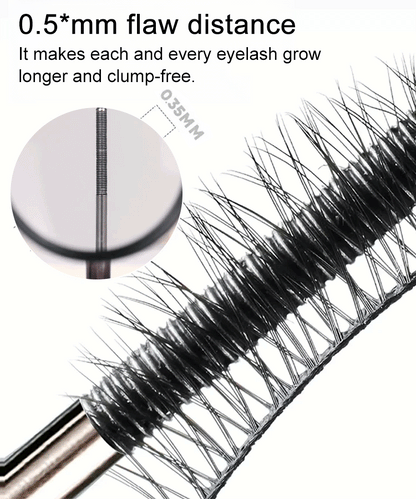 Small steel tube mascara